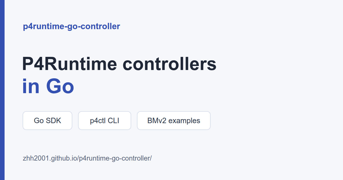 Examples | p4runtime-go-controller